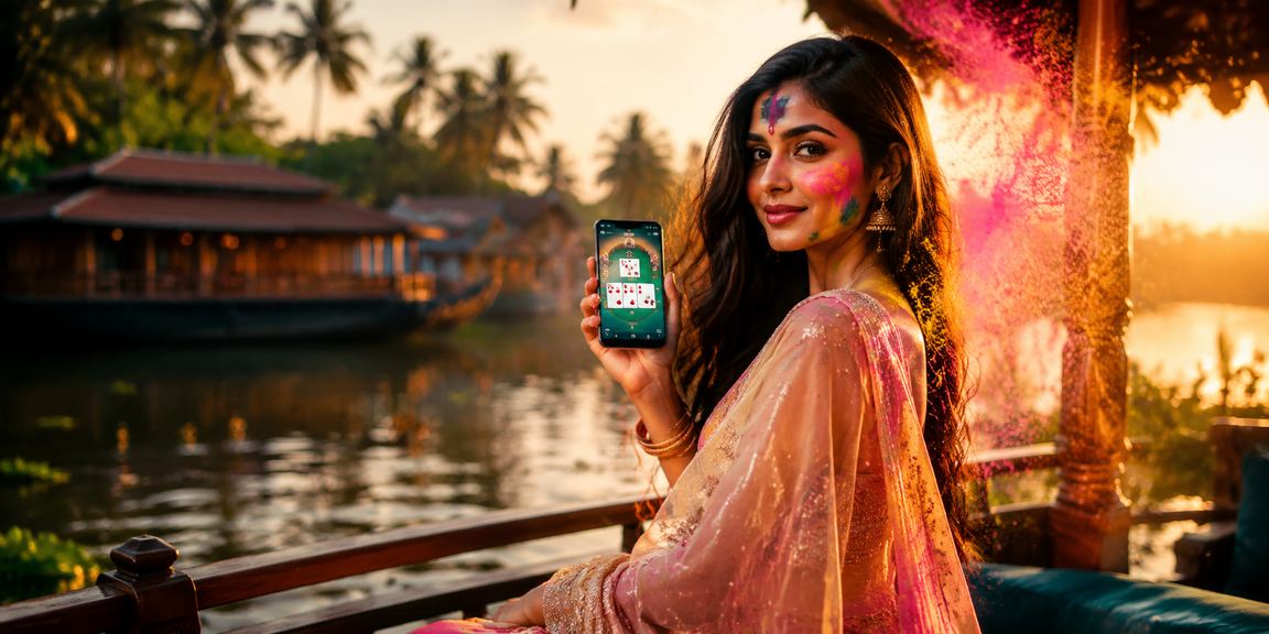 Secure payment deposit during Holi festival for live casino players in Kerala
